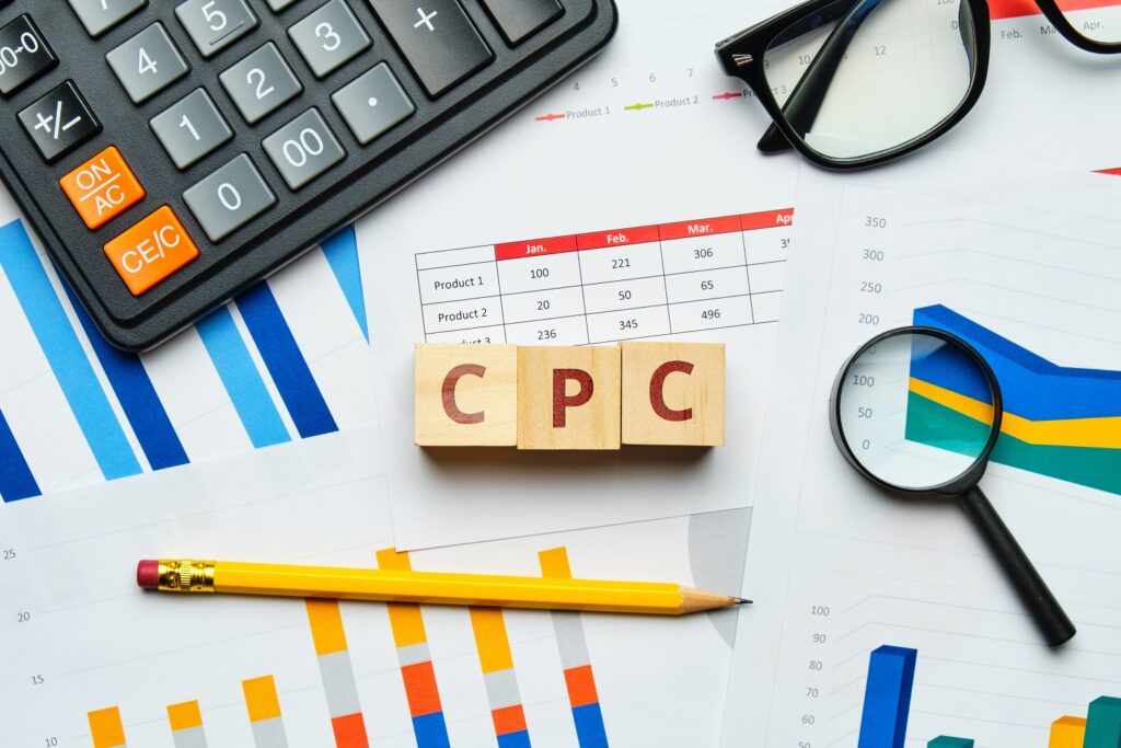CPC (costs-per-click) 